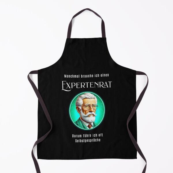 Item preview, Sometimes I need expert advice, so I often talk to myself, sayings in German - funny designed and sold by Pflugart.