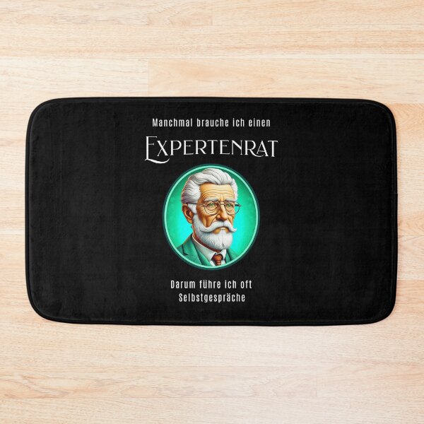 Item preview, Sometimes I need expert advice, so I often talk to myself, sayings in German - funny designed and sold by Pflugart.