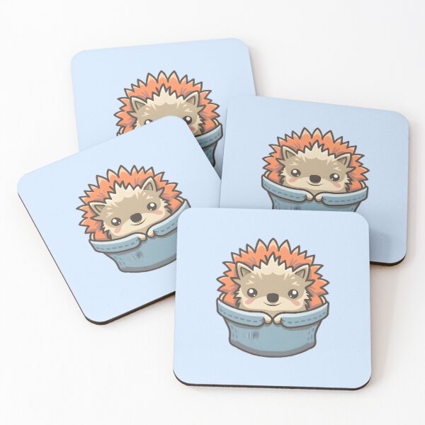 Item preview, Hedgehog in a pocket designed and sold by this-is-mona.