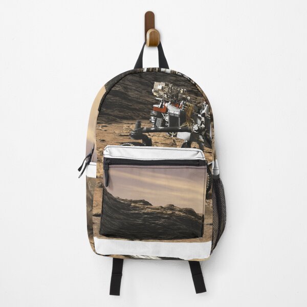 Item preview, STK204839S-The Perseverance rover studying an outcrop.  designed and sold by StocktrekImages.