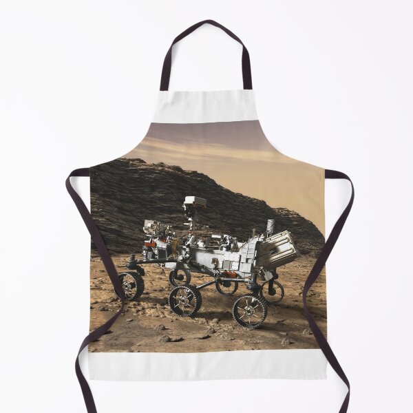 Item preview, STK204839S-The Perseverance rover studying an outcrop. designed and sold by StocktrekImages.