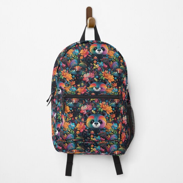 Item preview, Rainbow Beaver/Panda pattern designed and sold by Sp3ctrumOfColor.