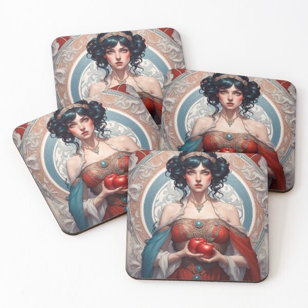 Item preview, Snow White Princess Style Mucha designed and sold by paulrommer.