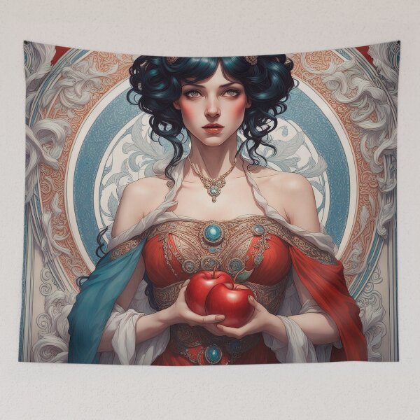 Item preview, Snow White Princess Style Mucha designed and sold by paulrommer.