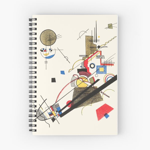 Artikelvorschau, HD. Froher Aufstieg, von Wassily Kandinsky entworfen und verkauft von MINDTHECHERRY.
