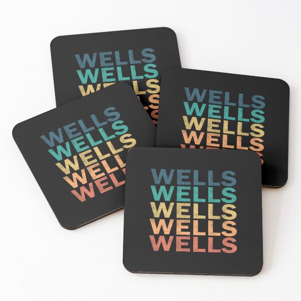 Item preview, Wells Name - Wells Vintage Retro Proud Name designed and sold by LeonorBialasz.
