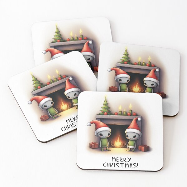 Item preview, Christmas Alien Elves designed and sold by wotsthis.