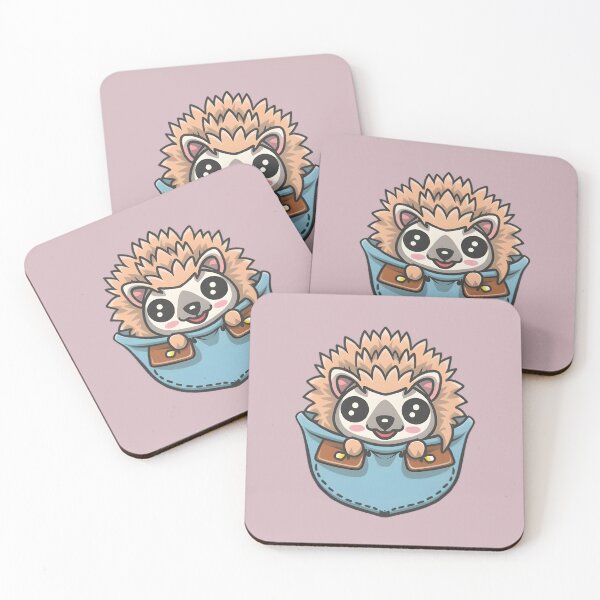 Item preview, Hedgehog in a pocket designed and sold by this-is-mona.