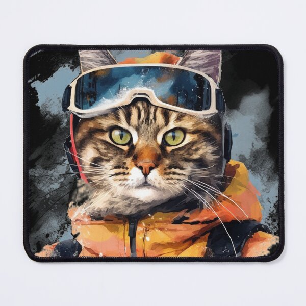 Item preview, Ski Cat in Ski Googles designed and sold by AnnaMDesign.