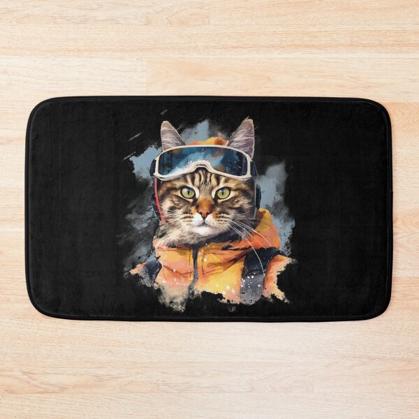 Item preview, Ski Cat in Ski Googles designed and sold by AnnaMDesign.