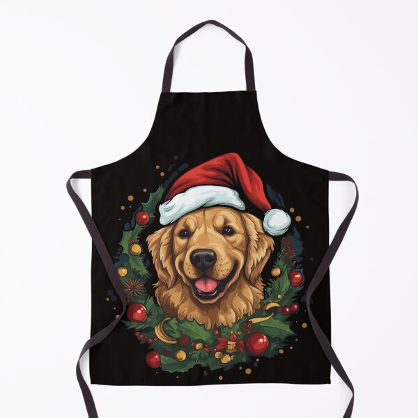 Item preview, Christmas Golden Retriever designed and sold by creativellashop.