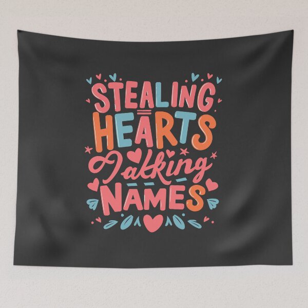 Item preview, Stealing Hearts and Taking Names: Declare Your Confidence and Charm with This Bold and Empowering Design designed and sold by FEBRICAST.