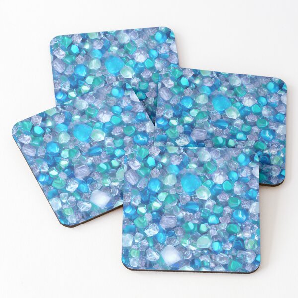 Item preview, Winter Pattern Design: Different Colored Ice Cubes designed and sold by DesignscapeWCF.
