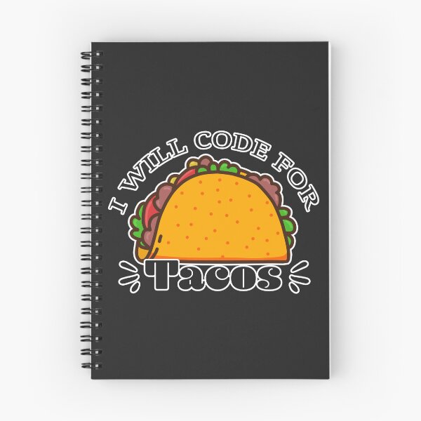 Item preview, I will code for tacos designed and sold by Code  Monkeys.