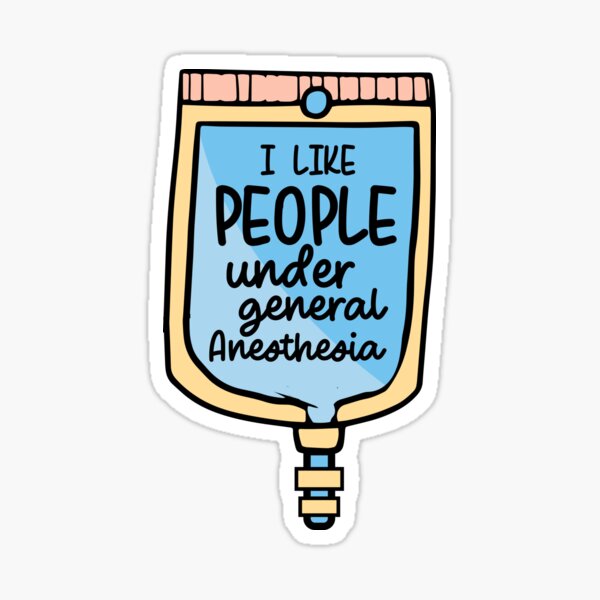 Item preview, I Like People Under General Anesthesia designed and sold by Youdejprinte.