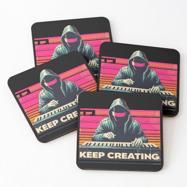 Item preview, Dj Keep Creating Music designed and sold by TomFrontierArt.