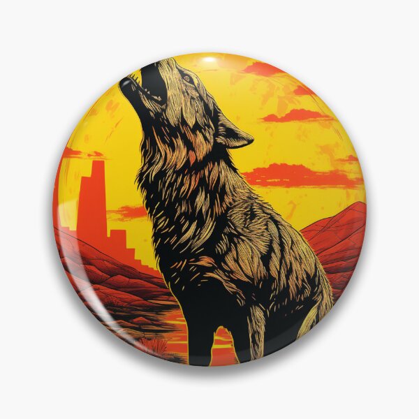Item preview, Coyote Howling 1 designed and sold by AstroRisq.