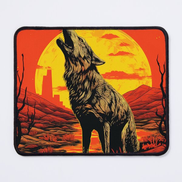 Item preview, Coyote Howling 1 designed and sold by AstroRisq.