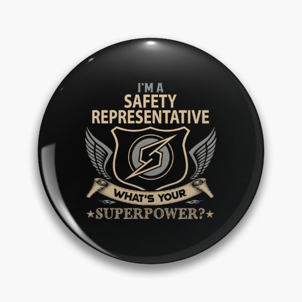 Item preview, Safety Representative - Superpower designed and sold by alphatinost.