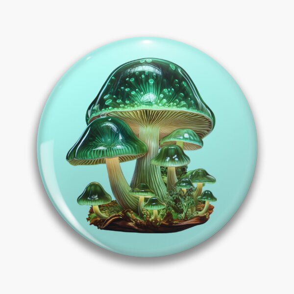 Item preview, Magic Glass Mushrooms designed and sold by AiApparel24-art.