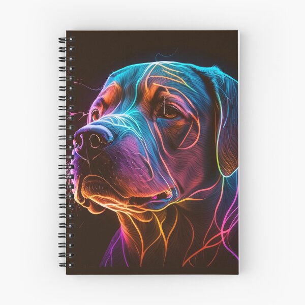 Item preview, Dog Neon Art 1 designed and sold by AstroRisq.