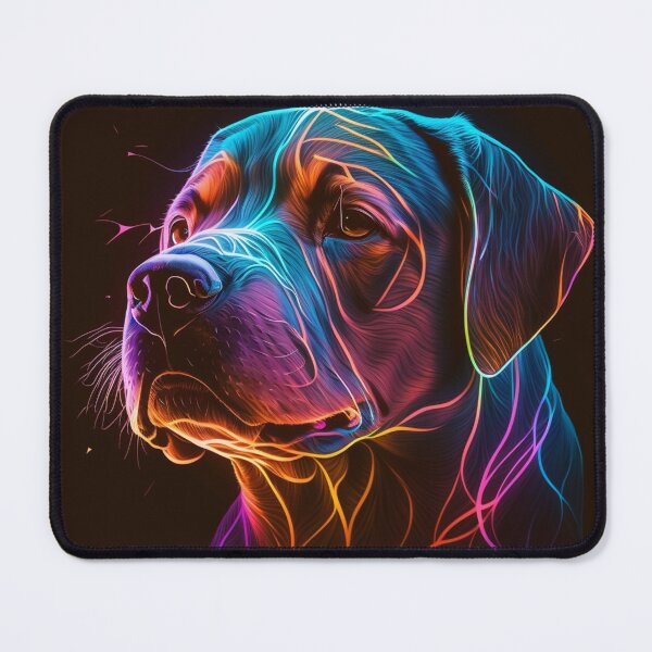 Item preview, Dog Neon Art 1 designed and sold by AstroRisq.
