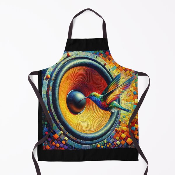 Item preview, Impressionist hummingbird drinks from a speaker - audio nectar designed and sold by Matthew Kinnersly.