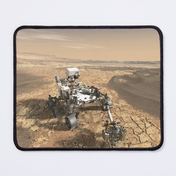 Item preview, STK204842S-The Perseverance rover exploring Mars. designed and sold by StocktrekImages.