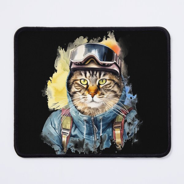 Item preview, Ski Cat in Ski Googles designed and sold by AnnaMDesign.