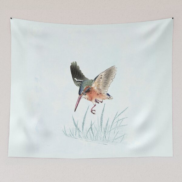 Item preview, Kingfisher study after Koson designed and sold by anni103.
