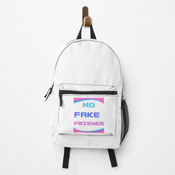 Item preview, No Fake Friends designed and sold by LevelUpYourMotivation.