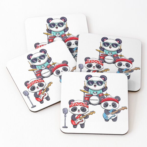 Item preview, Pandamonium Rock Band designed and sold by Top Dog Tees.
