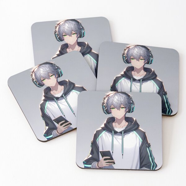 Item preview, Digital Pulse - Anime Tech Enthusiast designed and sold by RuyaFab.