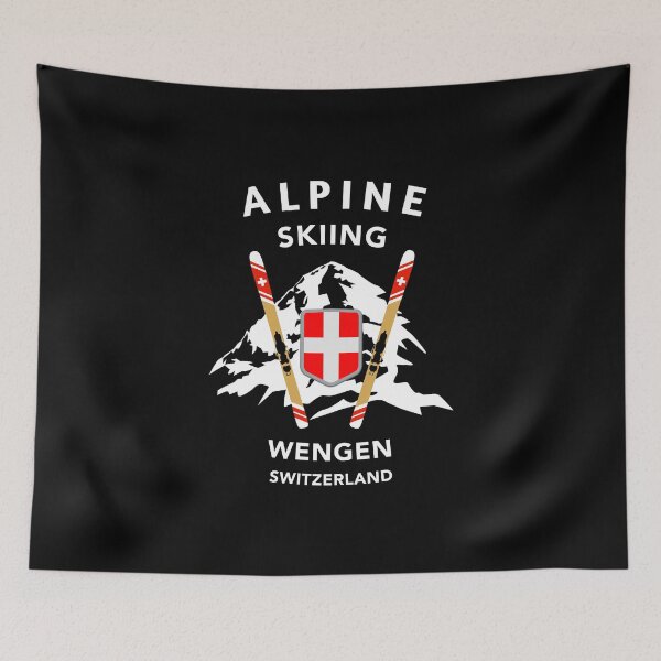 Item preview, Skiing | Wengen | Ski | Alps designed and sold by Pentimore.