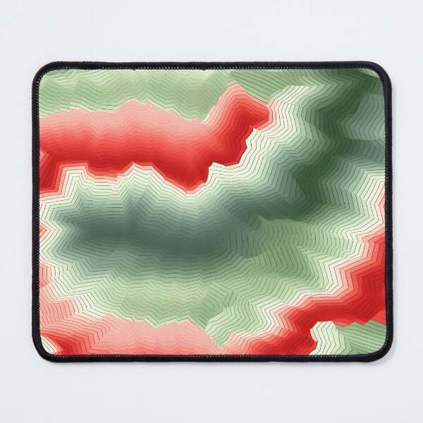 Item preview, Abstract Topographic Contours Art designed and sold by VectorPlace.