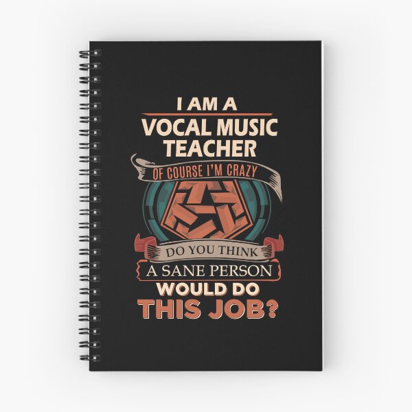 Item preview, Vocal Music Teacher - Sane Person designed and sold by alphatinost.