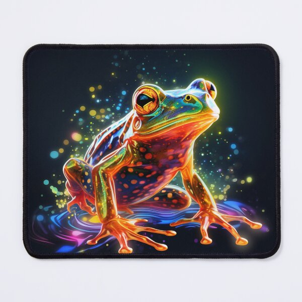 Item preview, Frog Neon Art 1 designed and sold by AstroRisq.