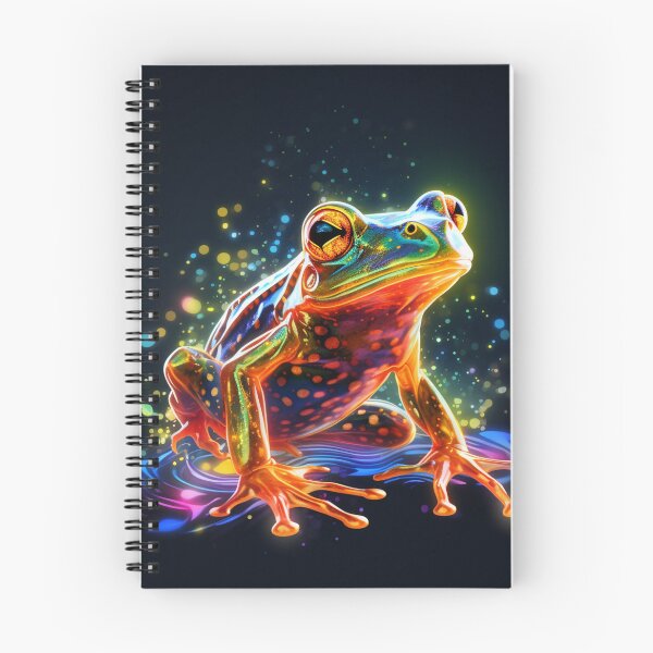 Item preview, Frog Neon Art 1 designed and sold by AstroRisq.