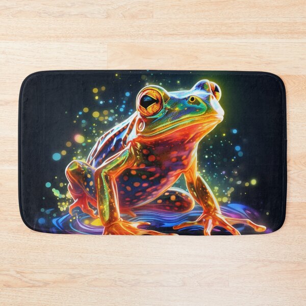 Item preview, Frog Neon Art 1 designed and sold by AstroRisq.