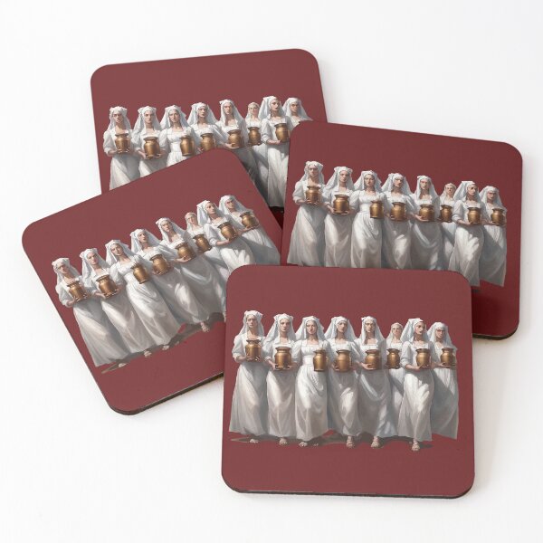 Item preview, Eight Maids Milking Cut Out designed and sold by taiche.