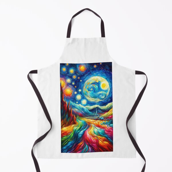 Artikelvorschau, Nachthimmel - Van Gogh inspiriert entworfen und verkauft von fkdesignsshirts.