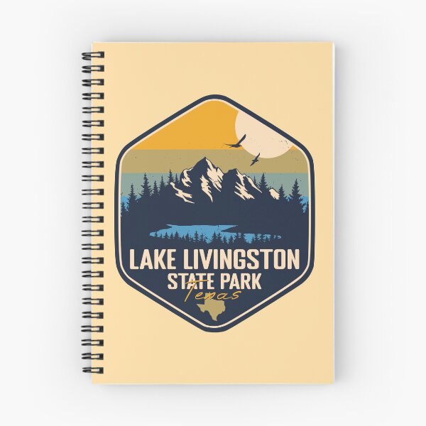 Item preview, Lake Livingston State Park Texas Vacation TX Souvenir Retro Badge designed and sold by mountainfad.