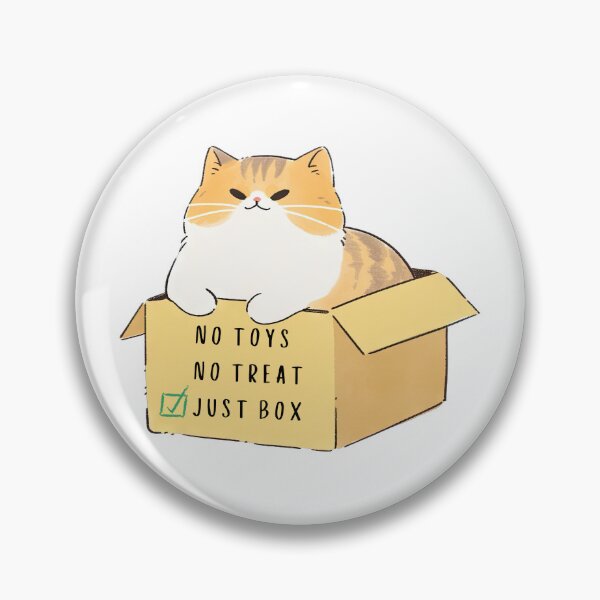 Item preview, I know your cat loves boxes too designed and sold by Cherrita07.