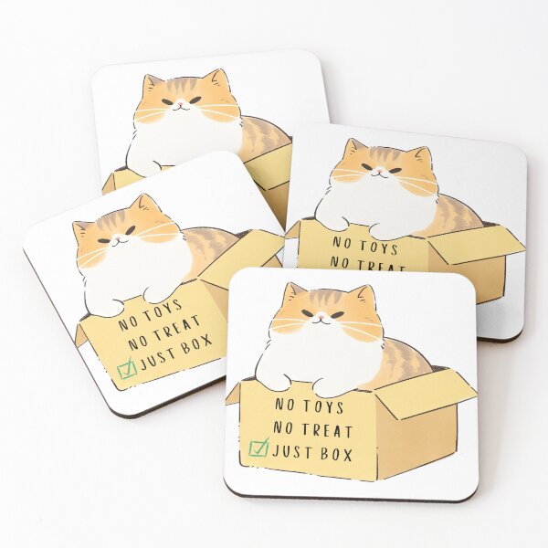 Item preview, I know your cat loves boxes too designed and sold by Cherrita07.