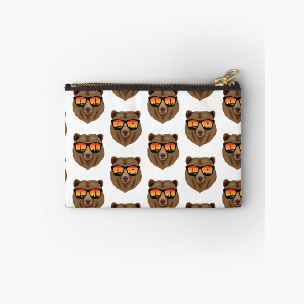 Item preview, Bear Sunglasses retro sunset Berlin silhouette  designed and sold by FrauStine.