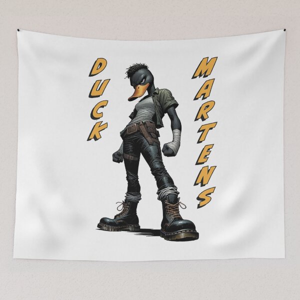 Item preview, Duck Martens - Tough Ducks in Boots designed and sold by Matthew Kinnersly.
