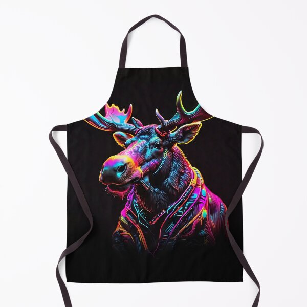 Item preview, neon color moose designed and sold by tharusha fernando.