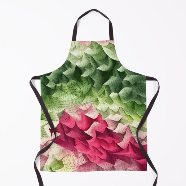 Item preview, Pink Peaks Amidst Green Folds designed and sold by VectorPlace.
