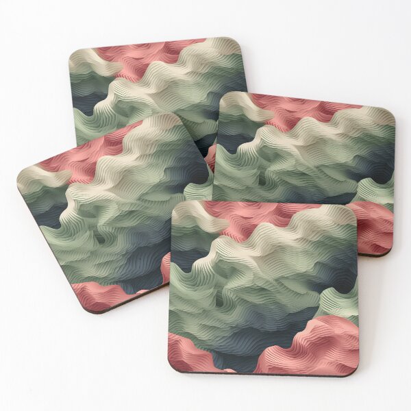 Item preview, Abstract Tonal Waves designed and sold by VectorPlace.