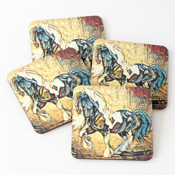Item preview, Gypsy Vanner Horse Illustration designed and sold by Ladyfyre.